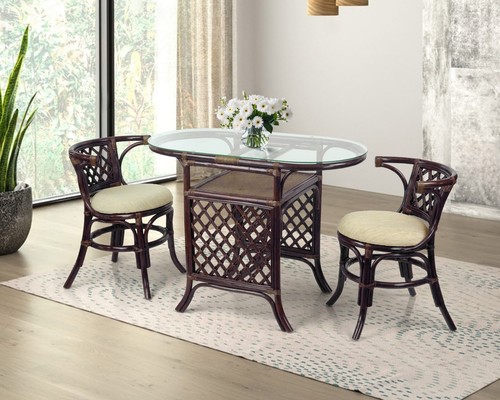 Borneo handmade rattan dining - borneo,